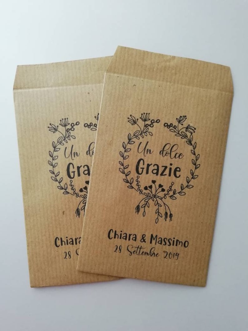 Sacchetti di Carta Kraft 50 pz con Manici Gialli 21x11x28 cm
