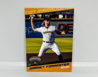 Garret Forrester #3 Bradenton Marauders; Cartão de prospecto; Escolha MiLB 2023
