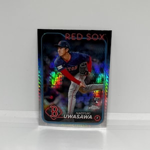 Gio Urshela #USC198 Boston Red Sox; Rookie - Prism Refractor; Topps Chrome Baseball 2024