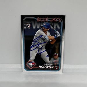 Spencer Horwitz #172 Pittsburgh Pirates; Rookie - Handsigniert; Topps Baseball 2024