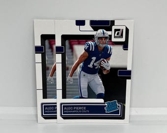 Alec Pierce #321 Indianapolis Colts; Novato calificado; Panini Donruss Football 2022