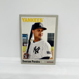Everson Pereira # 120 Yankees de New York ; Débutant ; Archives des Topps Baseball 2024