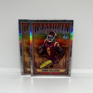 Mario Williams #RM7 USC-trojans; Ramblin' Man-inzetstuk; Topps Chrome Bowman U Football 2023