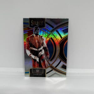 Andrade #141; Premier Level - Silver Prizm; Panini WWE Select 2024
