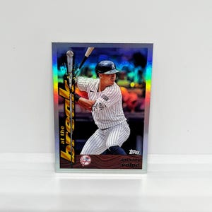 Anthony Volpe #95ATB10 Yankees de New York ; À la pause Insérer ; Archives des Topps Baseball 2024