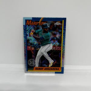 Randy Arozarena #T90C91 Seattle Mariners; 1990 35th Anniversary Mojo Insert; Topps Baseball 2025