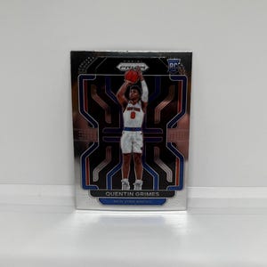 Quentin Grimes #285 New York Knicks; Rookie; Panini Prizm Basketball 2021