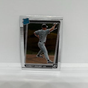Garrett Crochet #64 Chicago White Sox; Classificação de novato; Panini Donruss Optic Baseball 2021