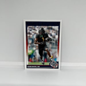 Javon Baker, 393 Patriots de la Nouvelle-Angleterre ; Débutant ; Score de football Panini 2024