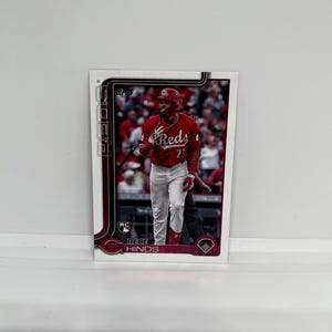 Rece Hinds #217 Cincinnati Reds; Rookie; Topps Baseball 2025