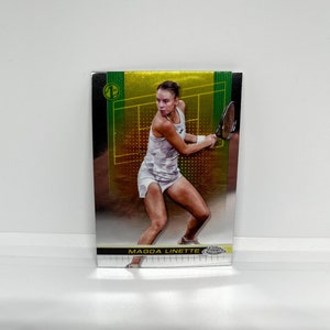 Magda Linette n.° 61; 1.ª tarjeta; Topps Chrome Tennis 2024