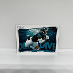 DJ Chark Jr #DD-DC Jacksonville Jaguars; Inserção de mergulho profundo; Placar Panini Futebol 2020