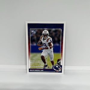 Malik Nabers, n°306 des Giants de New York ; Débutant ; Score de football Panini 2024
