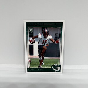 Malachie Corley n° 350 de New York ; Débutant ; Score de football Panini 2024