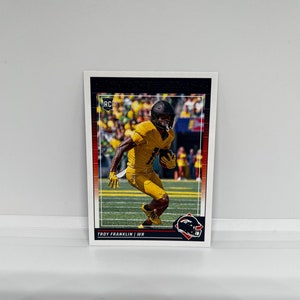 Troy Franklin #343 Denver Broncos; Rookie; Panini Score Football 2024
