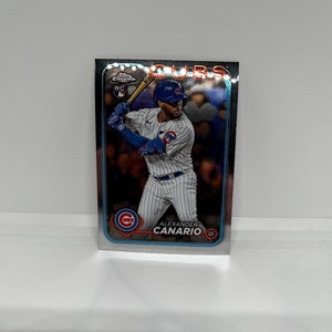 Alexander Canario #174 Chicago Cubs; Novato; Topps Chrome Baseball 2024