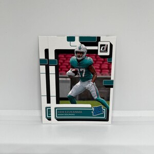 Erik Ezukanma #339 Miami Delfine; Bewertet als Rookie; Panini Donruss Fußball 2022