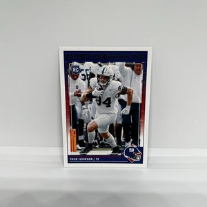 Theo Johnson # 375 des Giants de New York ; Débutant ; Score de football Panini 2024