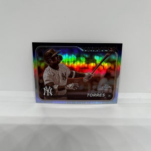 Gleyber Torres #280 Yankees de New York ; Lunette sépia ; Topps Chromé Baseball 2024