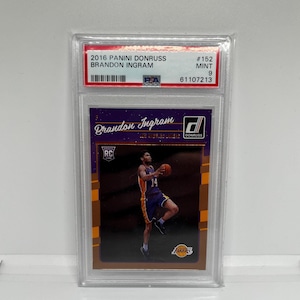 Brandon Ingram #152 PSA 9 Los Angeles Lakers; Rookie; Panini Donruss Basketball 2016