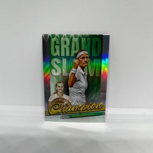 Petra Kvitova #GSCPK; Inserção de Campeã do Grand Slam; Topps Chrome Tennis 2024