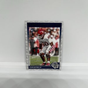 Tyler Guyton #336 Dallas Cowboys; Scorecard Parallel; Panini Score Football 2024