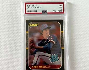 グレッグ・マダックス直筆サイン入り 1992 Topps シカゴ・カブス