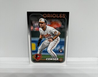 Colton Cowser #257 Baltimore Orioles; Rookie; Topps Baseball 2024