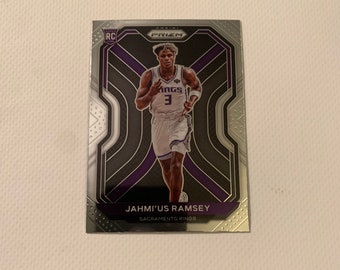 Jahmi'us Ramsey #263 Sacramento Kings; Rookie Card; Panini Prizm Basketball 2021