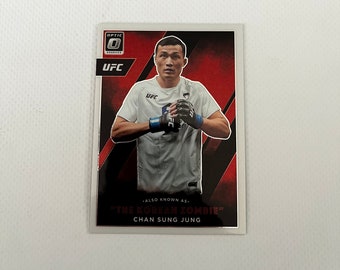 Chan Sung Jung #9; Also Known As Insert; Panini Donruss Optic UFC 2022