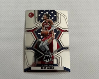Trae Young #250 Atlanta Hawks; National Pride Insert Card; Panini Mosaic Basketball 2022