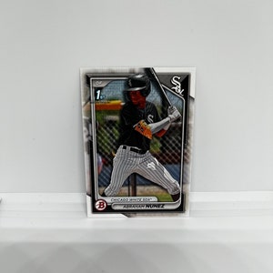 Abraham Nunez #BP56 Chicago White Sox; 1º Arqueiro; Topps Bowman 2024