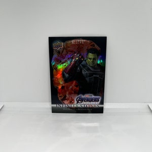 Unendlichkeitsstein Seelenstein #IS8; Professor Hulk - Nummeriert 194/299; Oberdeck Marvel Allure 2022