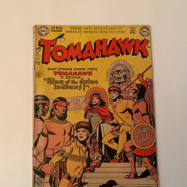 Tomahawk #6 1.8; Bruno Premiani art; Golden Age DC Westerns; DC Comics 1951