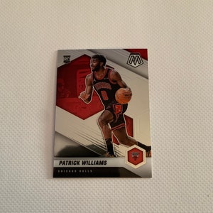 Patrick Williams #206 Chicago Bulls; Cartão de Novato; Basquete Panini Mosaico 2021