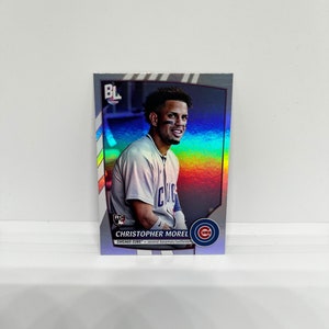 Christopher Morel #210 Chicago Cubs; Novato - Foil Incomum; Topps da Grande Liga de Beisebol 2023