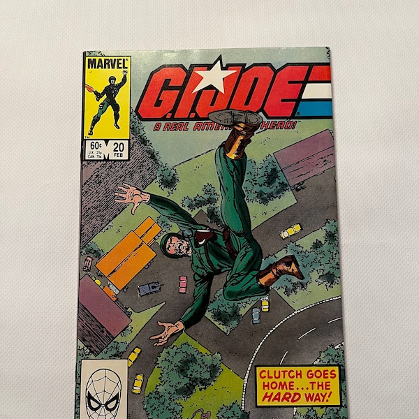 GI Joe #20 9.0; High Grade; Byrne Art; Marvel Comics 1984