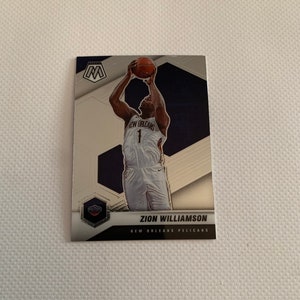 Zion Williamson #49 New Orleans Pelicans; Base Card; Panini Mosaic Basketball 2021