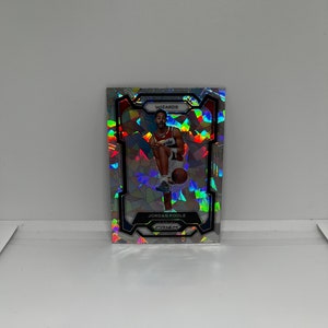 Jordan Poole #51 Washington Wizards; Cracked Ice Prizm; Panini Prizm Basketball 2023