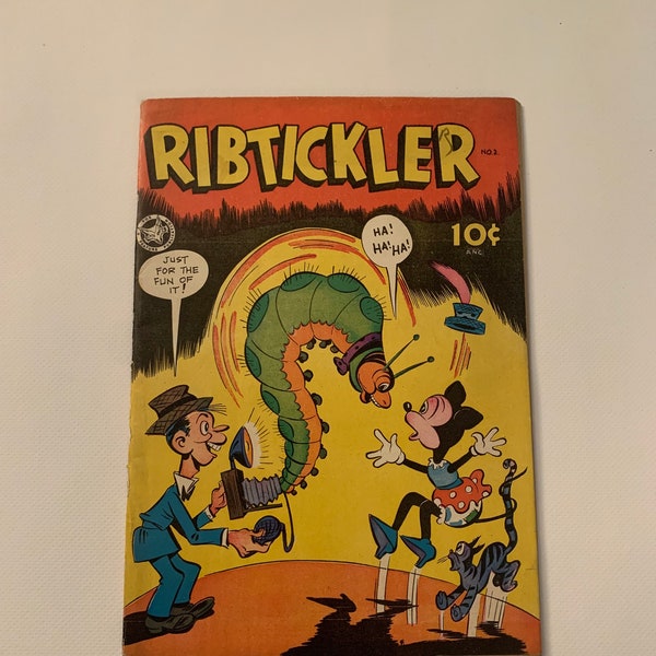 Ribtickler #2 4.5; Bud Davis art; Funny Animal; Golden Age; Fox Feature Syndicate 1946