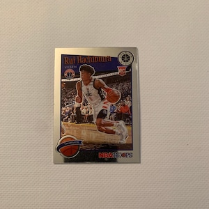 Rui Hachimura #300 Washington Wizards; Tributo a novatos; NBA Hoops Premium Stock Panini 2019-2020