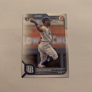 Vidal Brujan #71 Rays de Tampa Bay; Recrue; Topps Bowman 2022