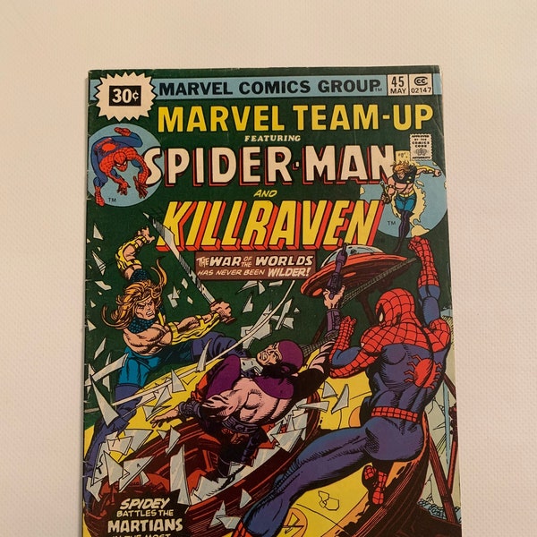 Marvel Team-Up #45 6.0; 30 cent Price Variant; Marvel Comics 1976