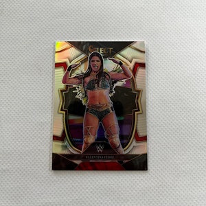 Valentina Feroz #95; Silver Prizm; Panini WWE Select 2023