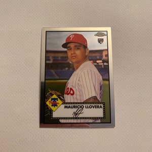 Mauricio Llovera #109 Philadelphia Phillies; Rookie di base; Topps Chrome Platinum Anniversario 2021