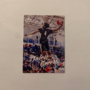 Jalen Green #79 Houston Rockets; Cartas de Novato Luminance; Escolhas do draft do Panini Chronicles 2021