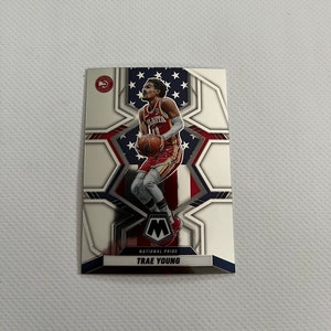 Trae Young #250 Atlanta Hawks; National Pride Insert Card; Panini Mosaic Basketball 2022
