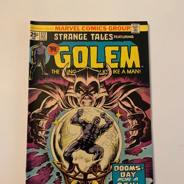 Strange Tales #177 8.0; Golem appearance; Frank Brunner cover art; Marvel Comics 1974