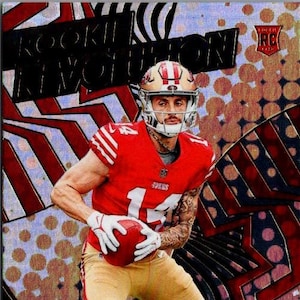 Ricky Pearsall #11 San Francisco 49ers; Revolução dos novatos; Panini Donruss Football 2024