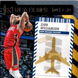Zion Williamson #1 New Orleans Pelicans; Frequent Flyers; Panini NBA Hoops Basquete 2021